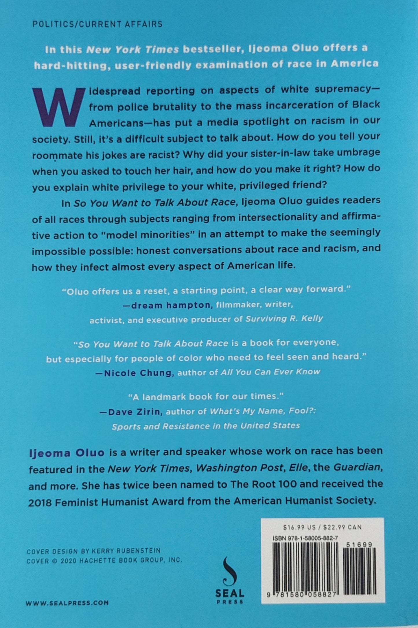 So You Want to Talk About Race by Ijeoma Oluo