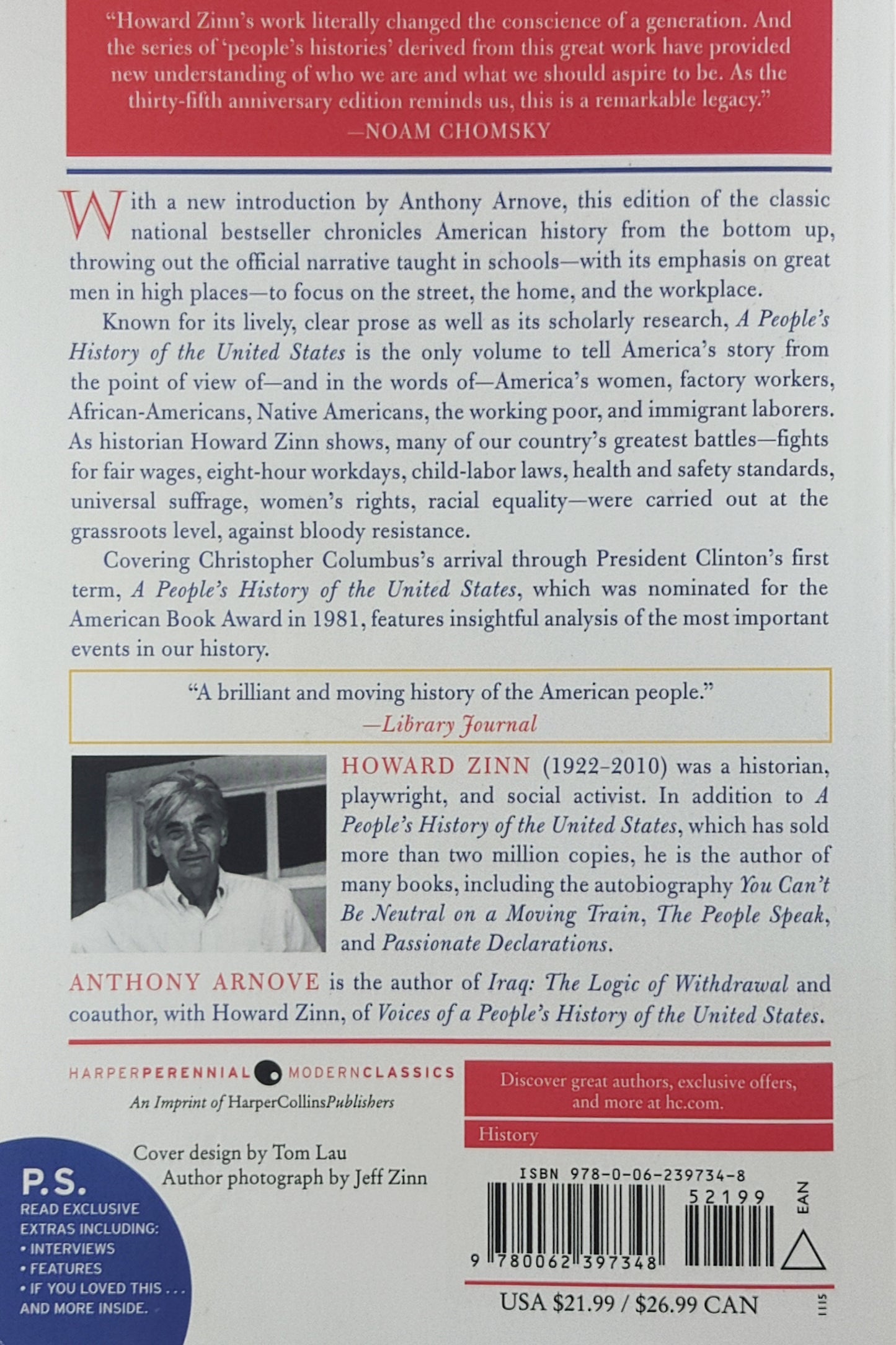A People's History of the United States by Howard Zinn