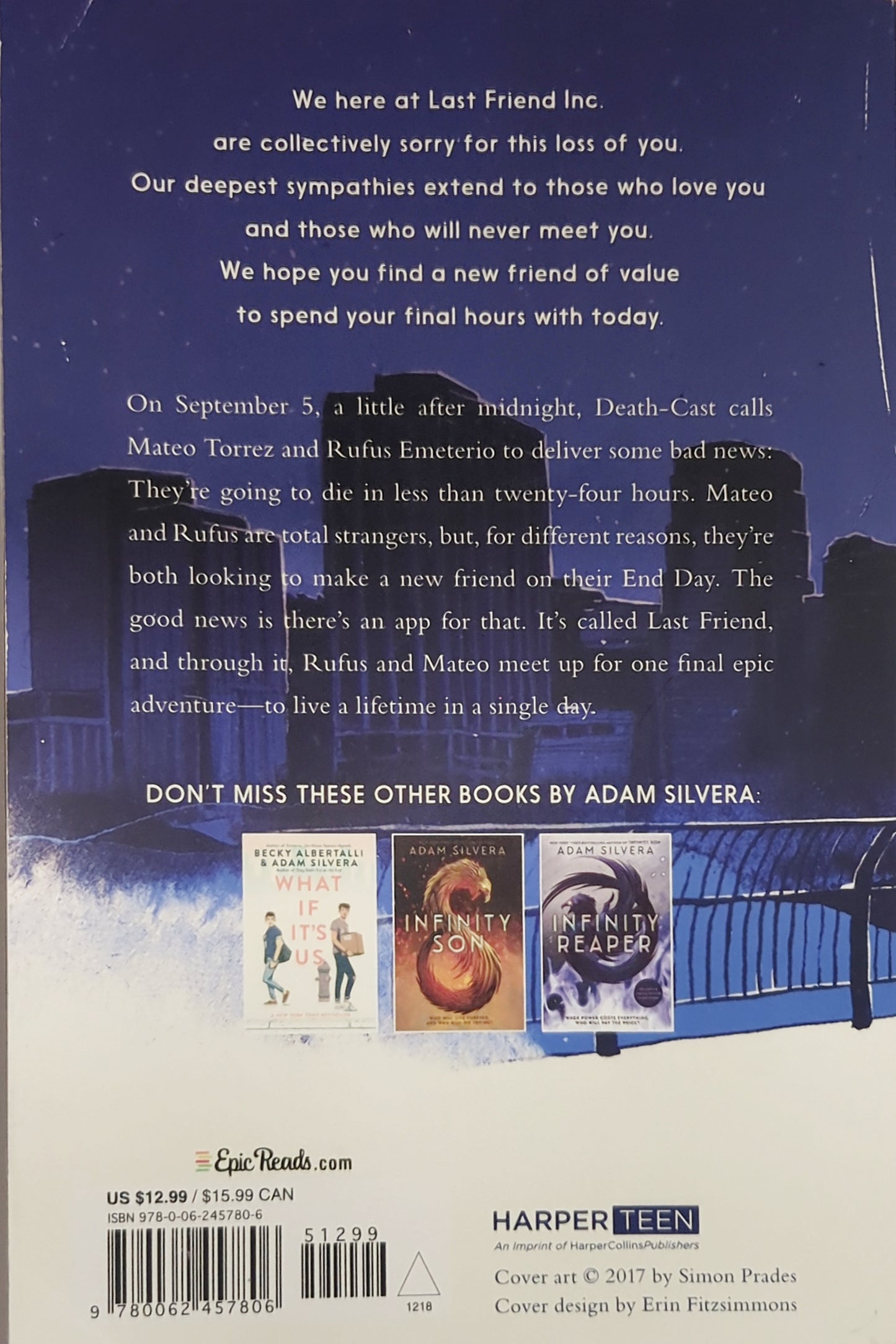 They Both Die at the End by Adam Silvera