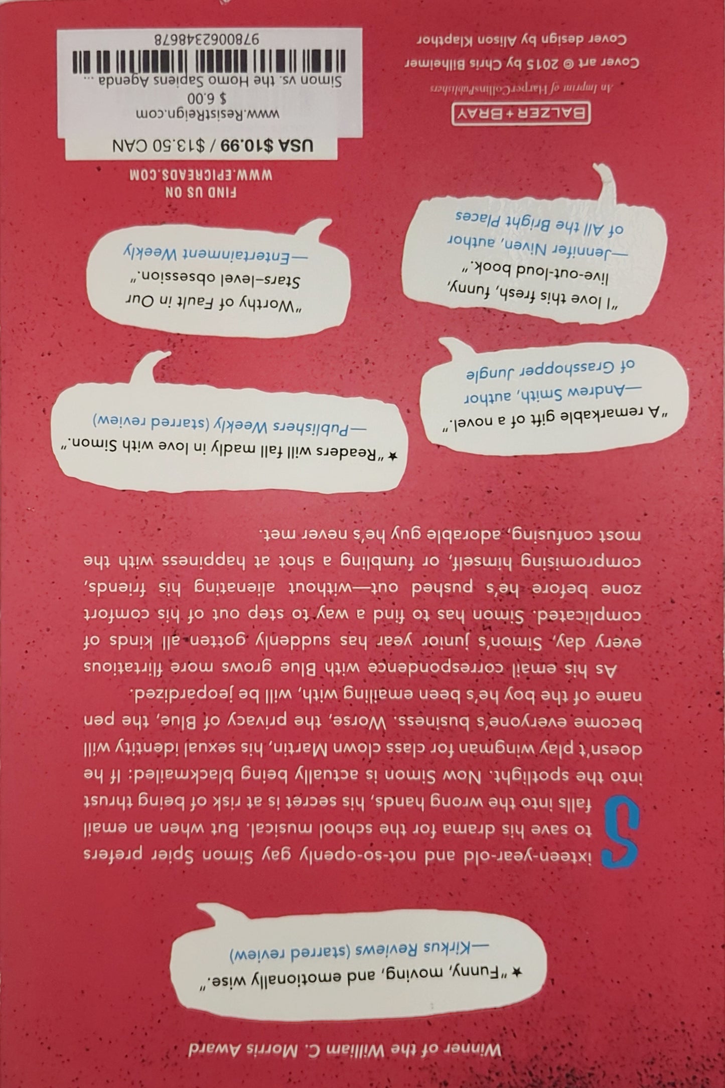 Simon vs. the Homo Sapiens Agenda by Becky Albertalli
