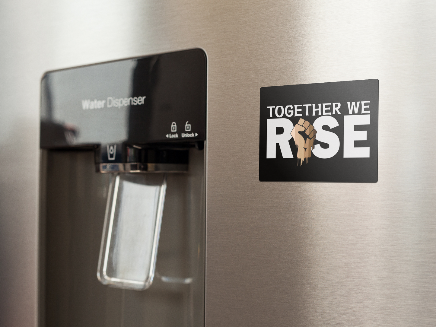 Together We Rise Magnet