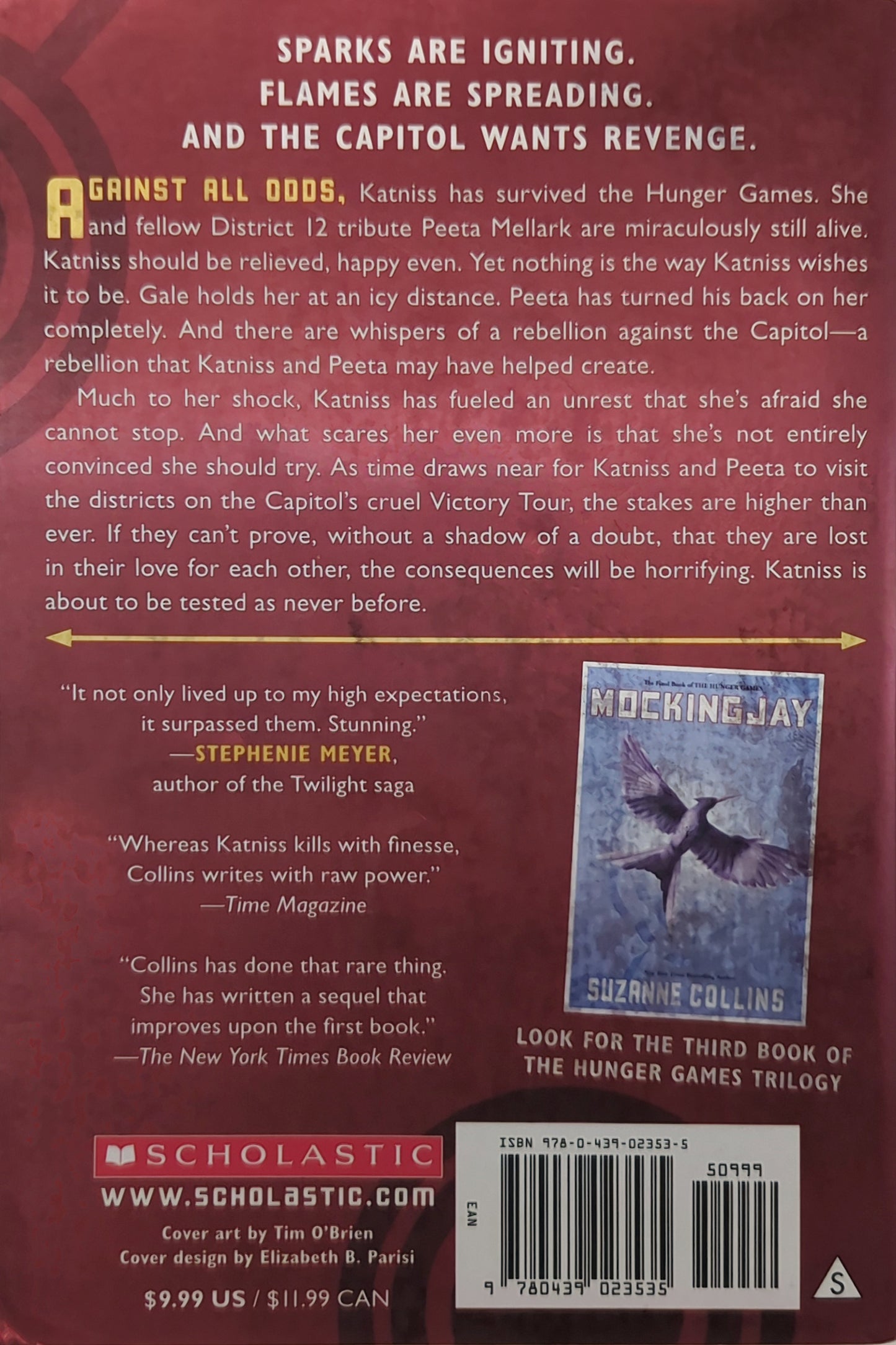 Catching Fire by Suzanne Collins