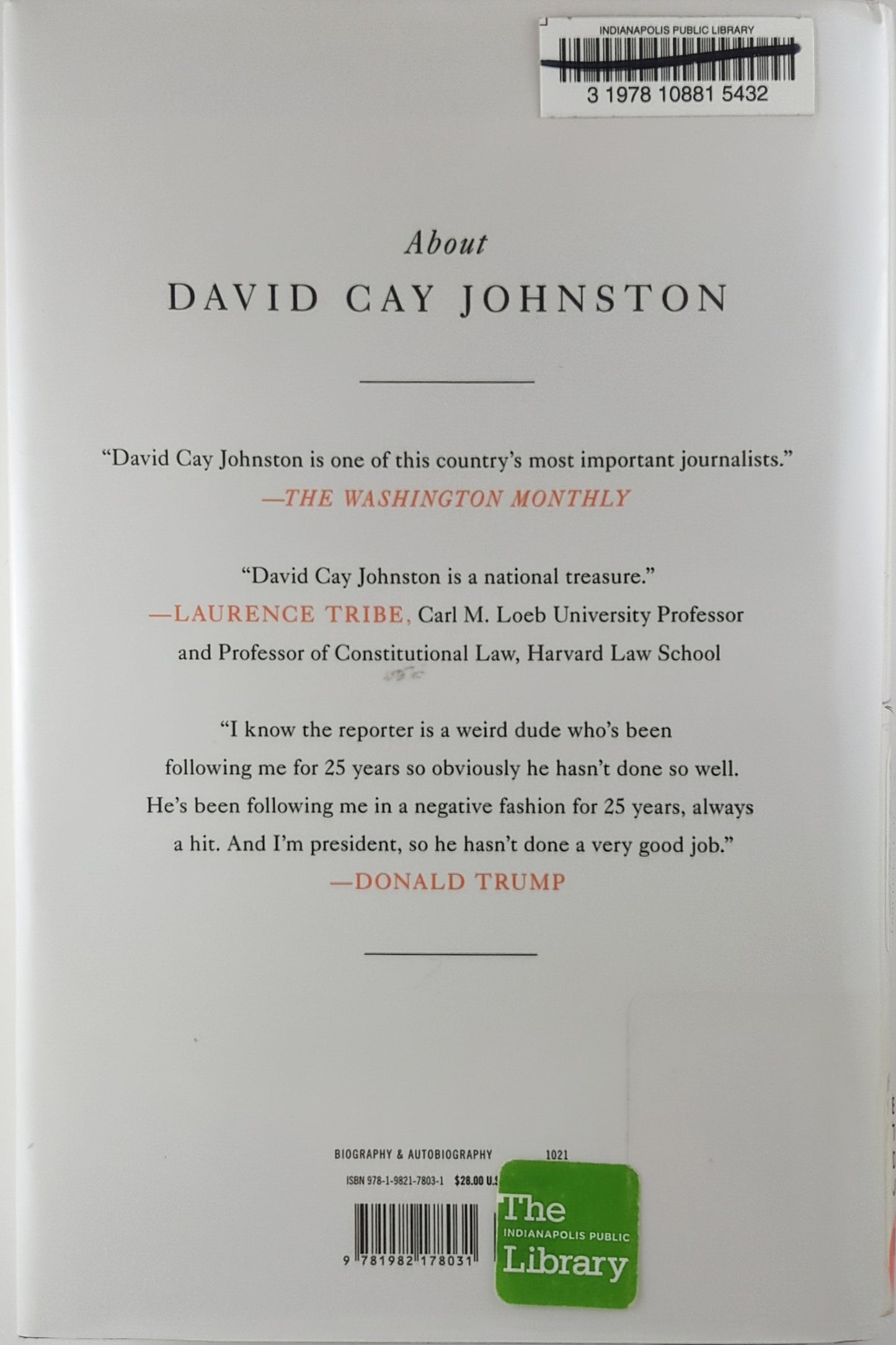 The Big Cheat by David Cay Johnston