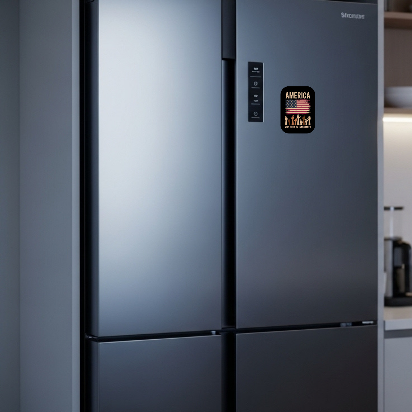 America Was Built By Immigrants Magnet