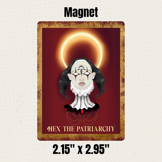 Hex The Patriarchy Magnet