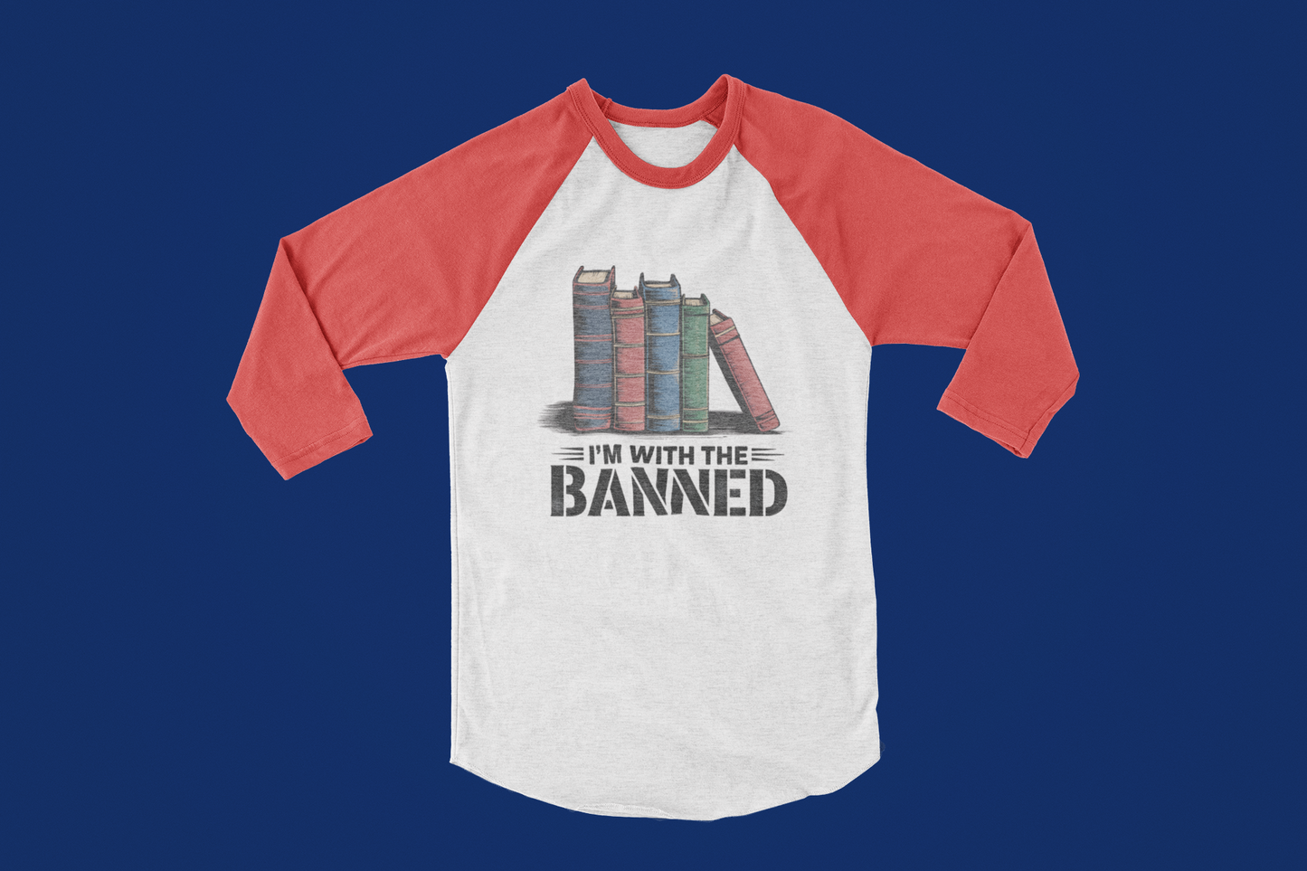 With The Banned Premium Raglan