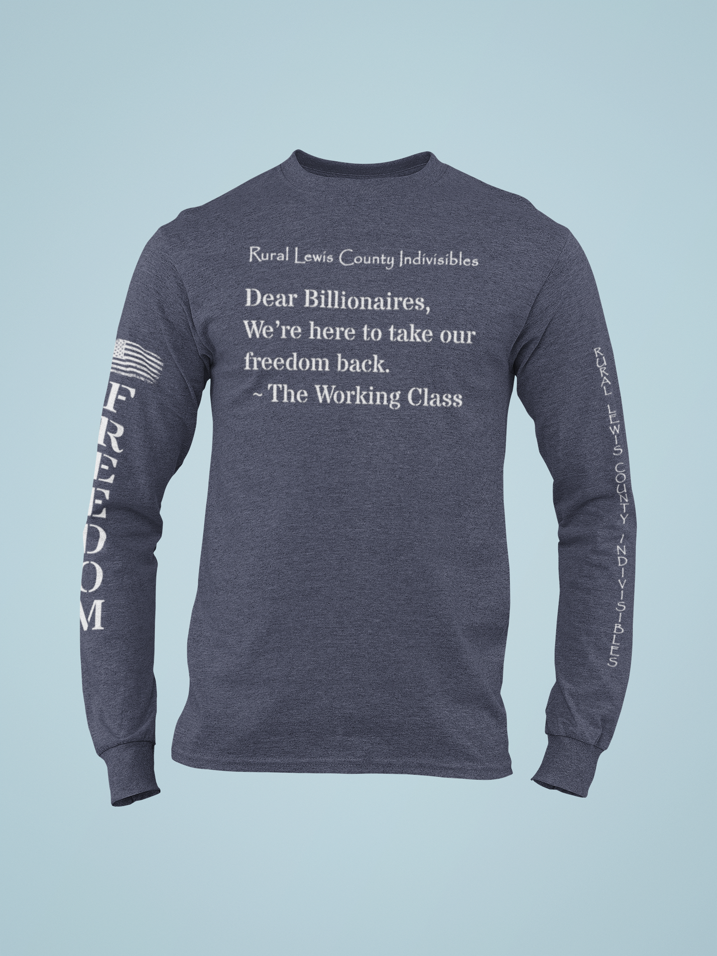 Rural Lewis County Indivisibles Premium Long Sleeve Shirt